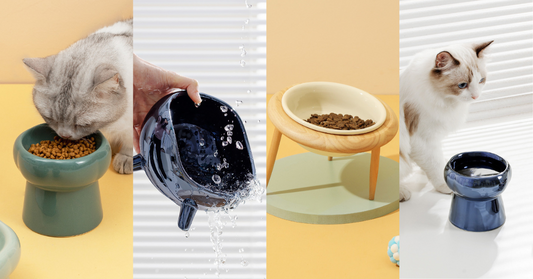 New Arrivals: Modern Cat Bowls & Feeders