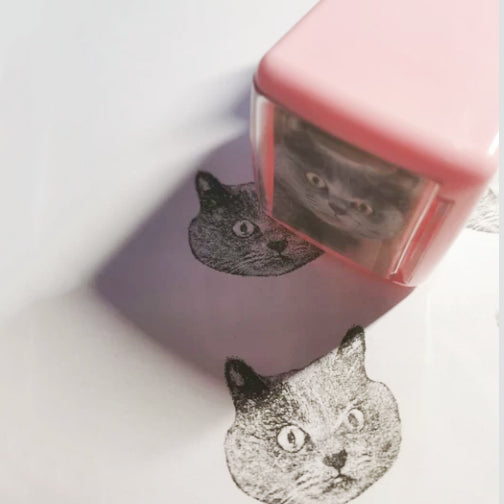 Custom Pet Portrait Stamp(7colors)