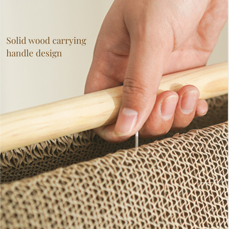 Summer Cool Triangular cat bed Cat toy Corrugated cat scratching board