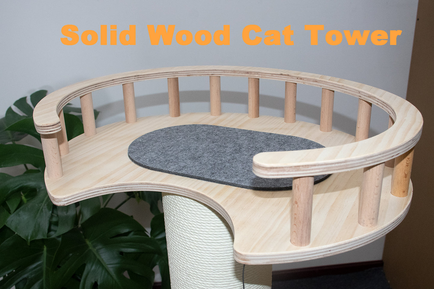 6.3" Thick Pillar Cat Tree(Dome Space Capsule)