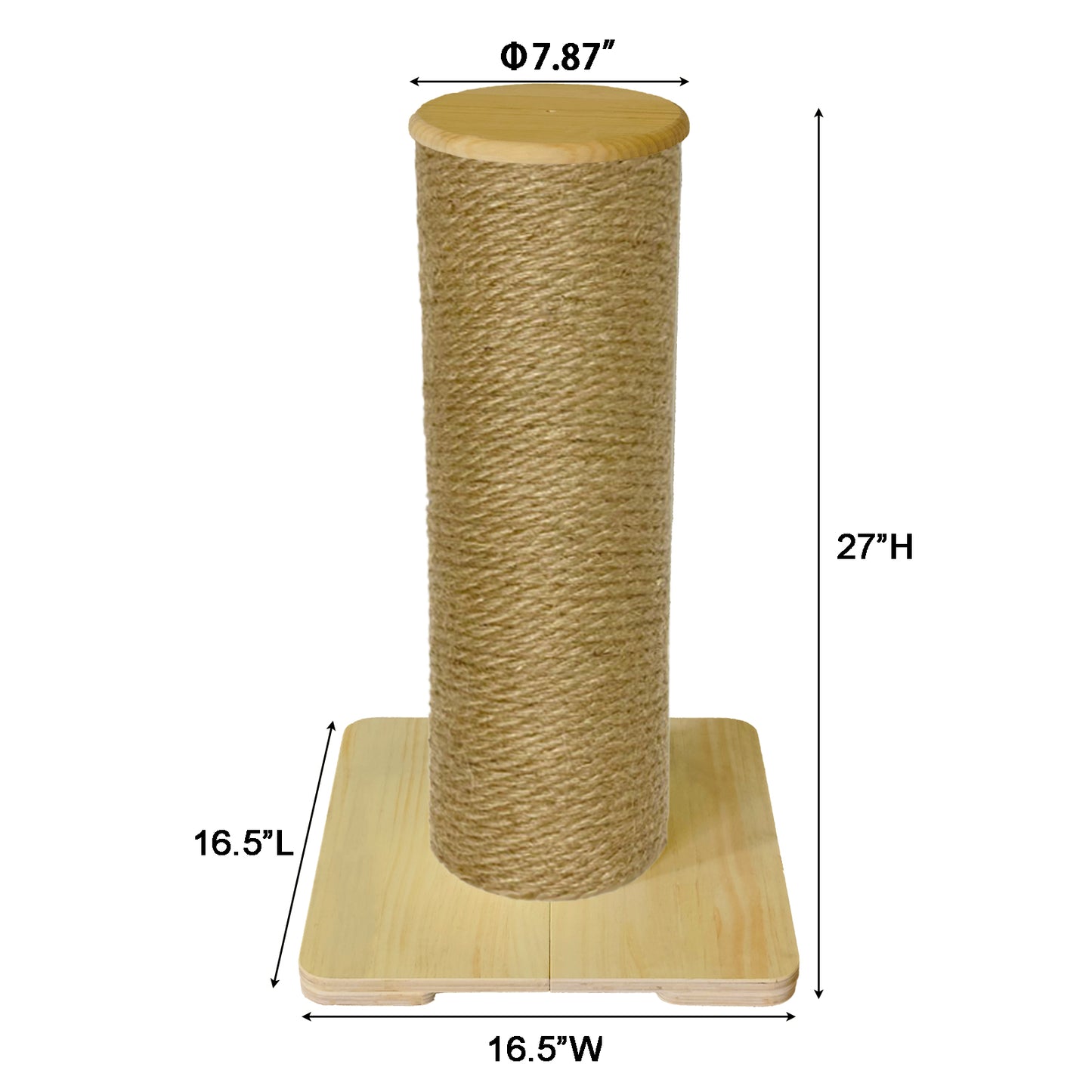 7.87" Thick Cat Scratching Post (Storage Design)