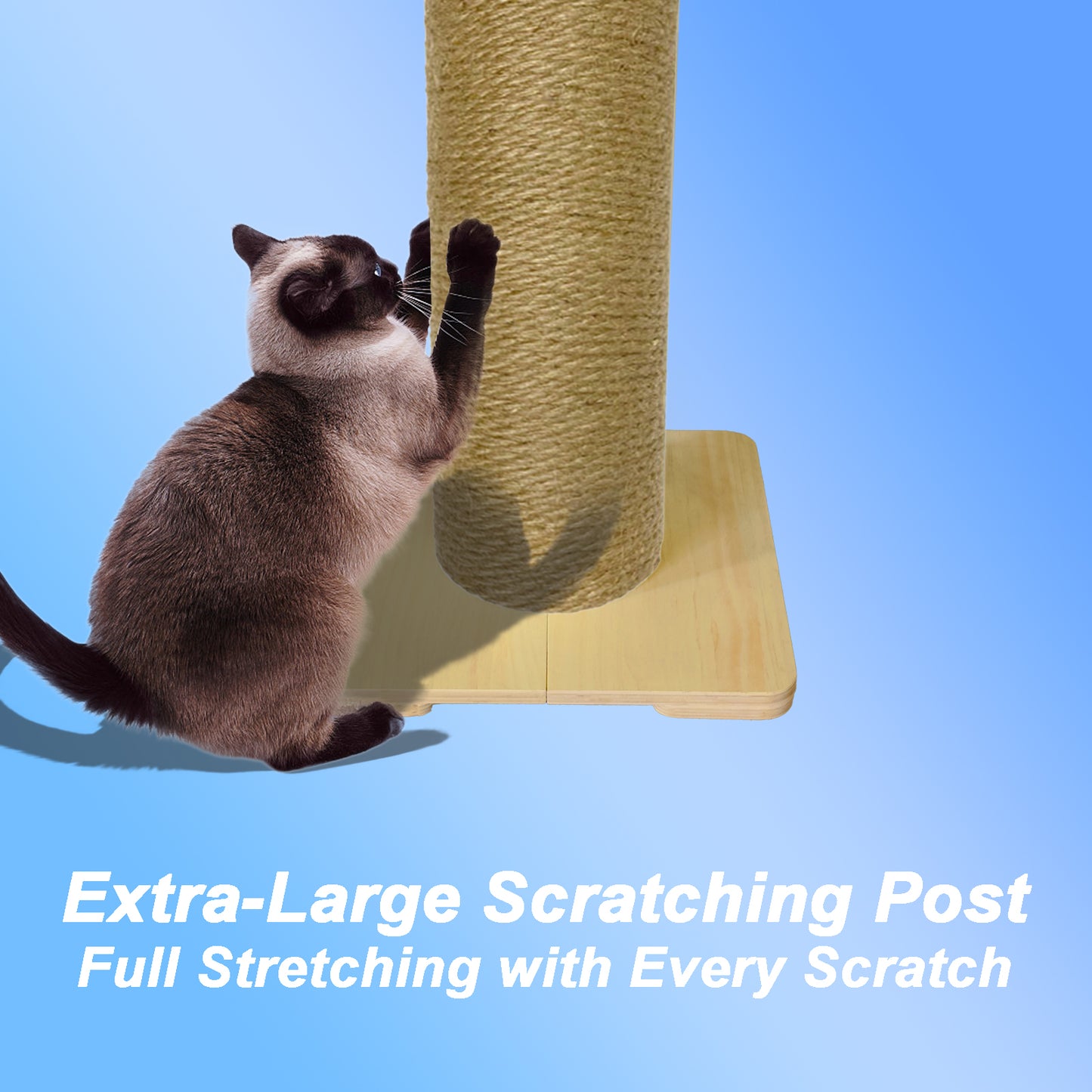 7.87" Thick Cat Scratching Post (Storage Design)