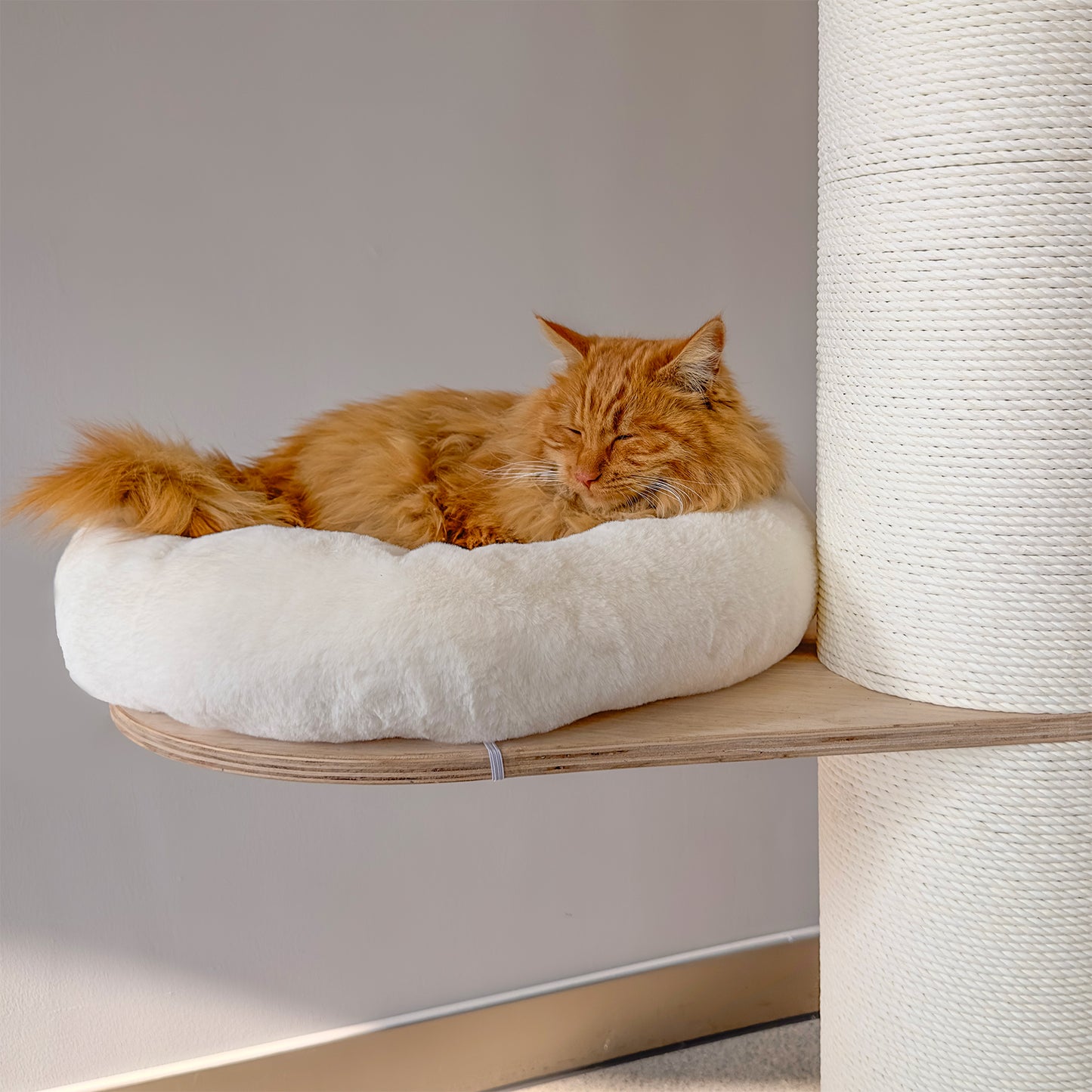 7.87" Thick Pillar Large Cat Tree (3 Perches)