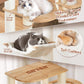 Modern Wooden Cat Tree Tower for Large Cats