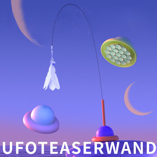 UFO Cat teaser Cat toy wand Cat teaser toy
