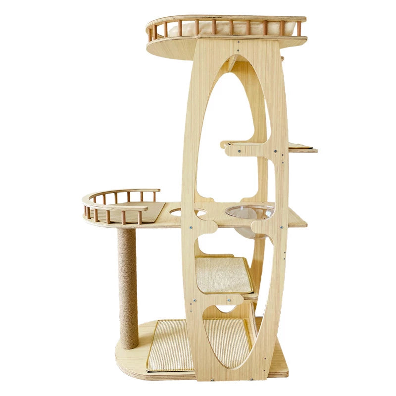 Luxury Cat Tree Tower House Cat Castle