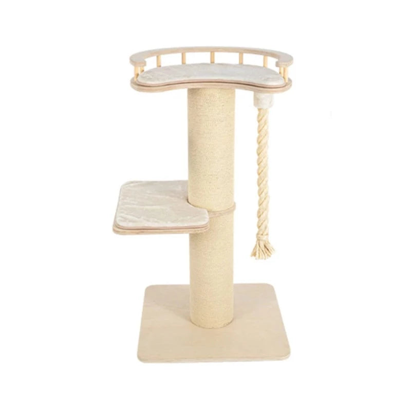 Cat tower | Solid Wood  Multi-Level Cat Tree 2types