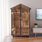 Luxury Cat cabinet for pet shop Solid wood cat villa Cat delivery room