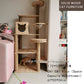 Solid Wood Cat Tree Cats Scratcher