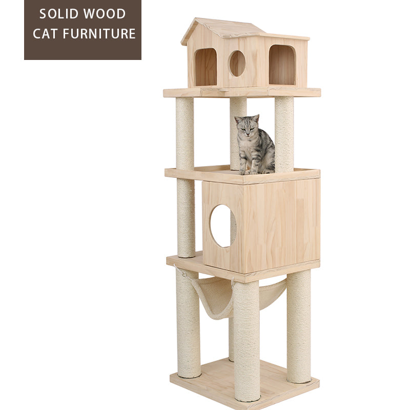 Oversized cat climbing frame cat tree