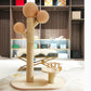 Solid wood Cat Scratching Post Cute Sisal Cat Scratcher 4types