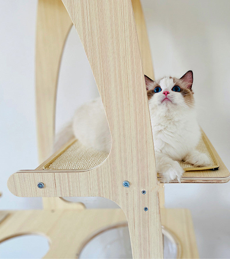 Luxury Cat Tree Tower House Cat Castle