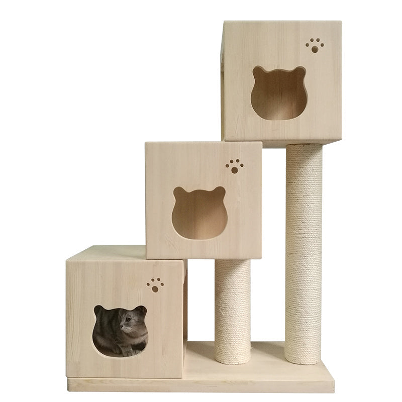 Cat condo for multiple cats hot sale