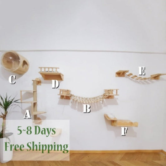 Cat Shelves and Perches for Wall | Cat Wall Shelves