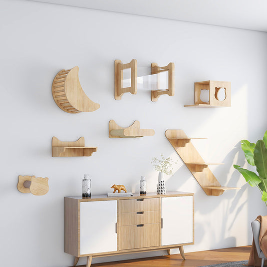 Cat Wall Shelves | Cat Wall Furniture 7-piece set