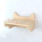 Wall-mounted cat tree shelf cat scratching post