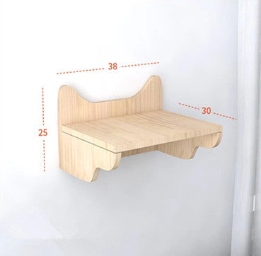 Wall-mounted cat tree shelf cat scratching post