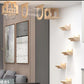 Wall-mounted cat tree shelf cat scratching post